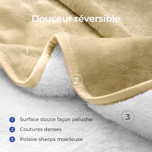 Couverture imperméable pour lit et canapé chien réversible et lavable