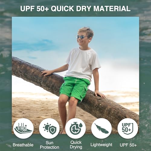 Image of Kanu Surf Boys' Paradise Floral Swim Trunk