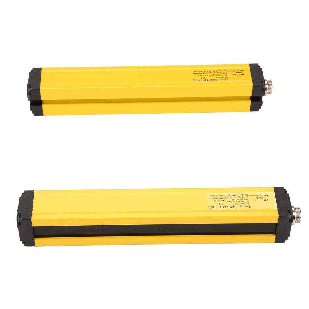Keenso DC12V / 24V BEM0440-30NB Lichtvorhang Sensor Schalter Sicherheitslichtgitter Sicherheitsgerät Industrielle Steuerungen