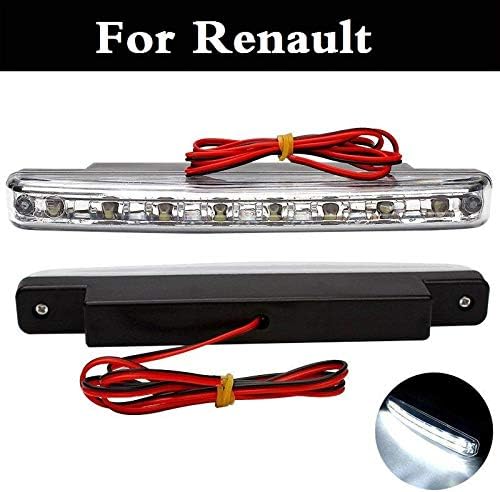 Car style 8LED Daytime Driving Running Lights DRL Fog Lamps For Renault Sandero RS Symbol Talisman Twingo Twizy Vel Satis Wind