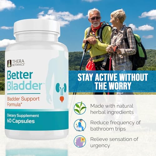 Image of Better Bladder Control Supplement for Women & Men - Bladder Support Supplement to Help Reduce Urinary Leaks, Frequency & Urgency - 120 Count (2 Bottles)