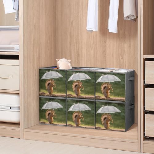 Boîtes de rangement tissu pliables empilables cubes organisation cubby - 8