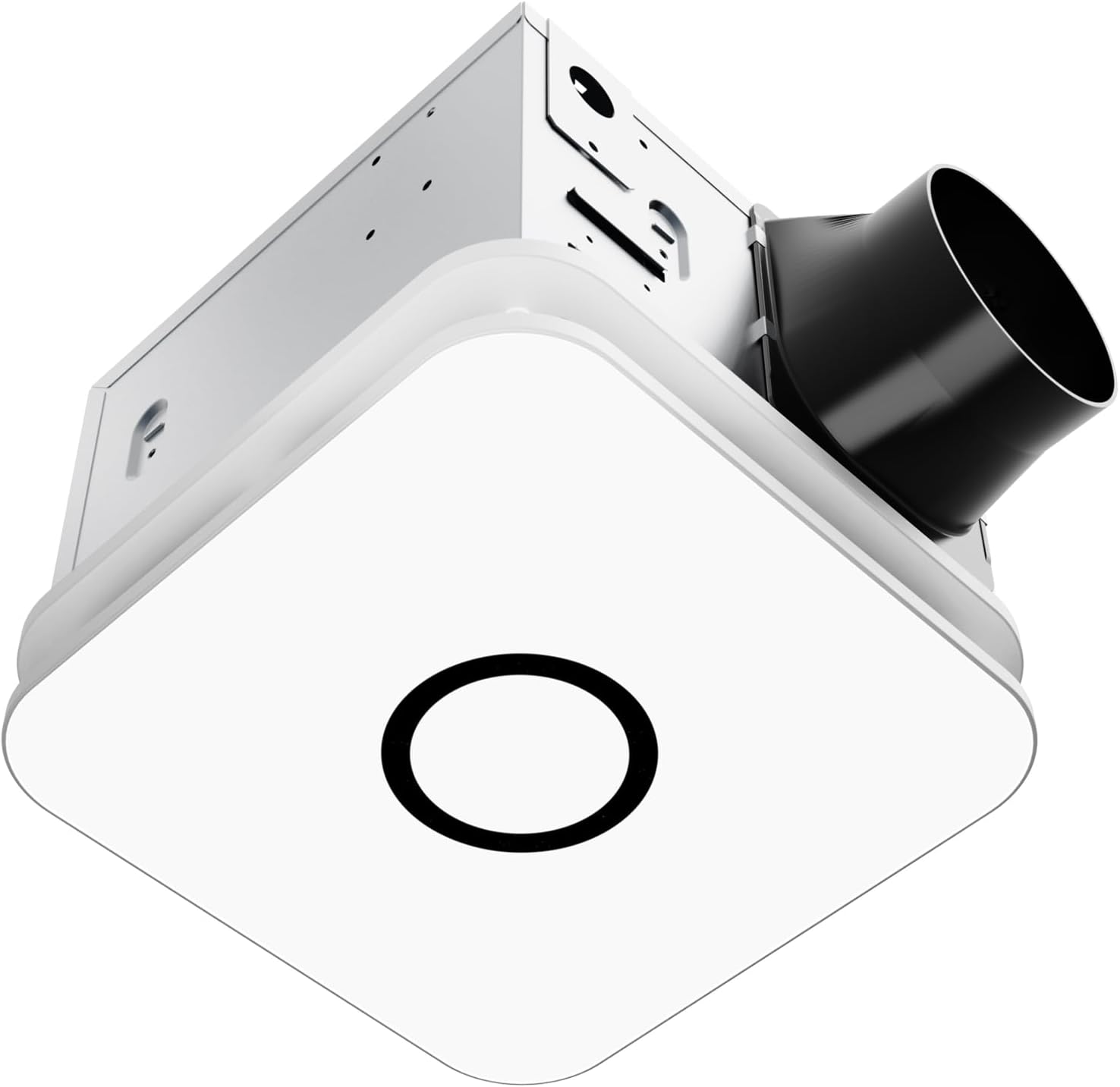 Photo 1 of  2-in-1 Bathroom Exhaust Fan with Light, 32W Quiet Vent Fan - 130 CFM & 1.5 Sones, 1200lm LED Light - 3000K/4000K/5000K Adjustable, Easy to Install, Bathroom Fans for Home, Bath, Hotel, Etc.