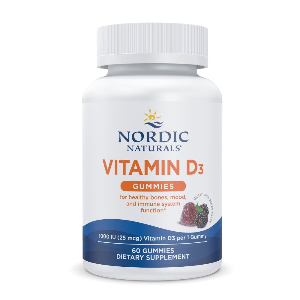 Vitamin D3 Gummies 60's Wild Berry