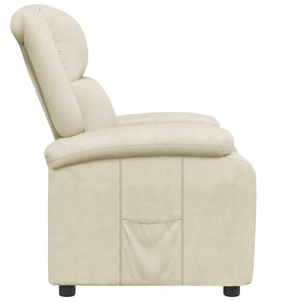 Poltrona relax con funzione reclinabile, in ecopelle, colore