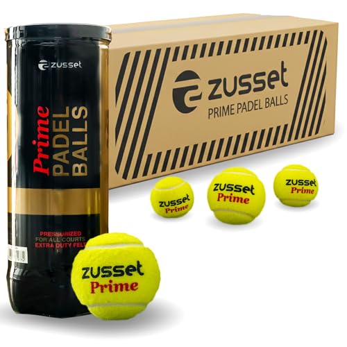 Image of Padel Balls PRIME 2025 (1, 3, 6 & 40 Pack) | High Pressure & Speed Response for Explosive Shot | Reinforced Felt Extended Durability & Accuracy | Tournament-Ready Padel Ball for Pro Competition