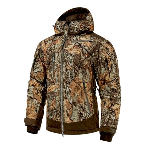 Full mundur Chaqueta de caza, chaqueta de invierno para hombre, resistente al viento, impermeable.