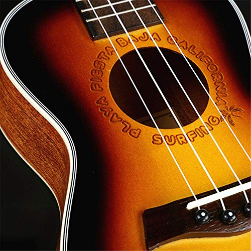 Ukulélé Concert Tenor Soprano Naturel Acajou Massif Haut Bois 23 Pouces Ukulele Debutant Cordes Tuner Étudiants… - Les Beatles, Paul McCartney, John Lennon, RIngo Starr, George Harrison Ukulélé Concert Tenor Soprano Naturel Acajou Massif Haut Bois 23 Pouces Ukulele Debutant Cordes Tuner Étudiants… – Image 3