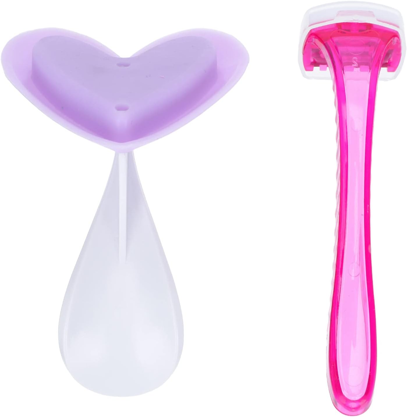 Rosenice 1セットビキニトリマー女性陰毛ビキニ陰部シェービングステンシル女性陰部秘密親密な