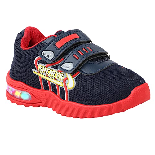 Image of Hunter-4 Multicolor LED Light Slipon Casual,Walking & Running Unisex Shoes for Boys & Girls Suitable on Every Outfit (2 Years-5 Years)(Pack of 1 Pair)
