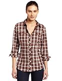 flanellhemd grün kariert Flanellkaro Dickies Damen Flanellhemd Plaid - Rot - X-Klein