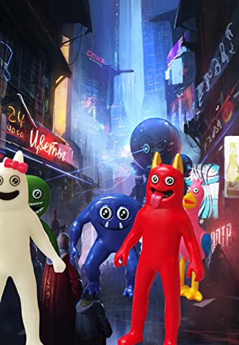 Yaushi Ovo 6 Pcs Garten Of Banban Toys Garten Of Banban Gaming Action Figures Toys Gift For Kids Halloween Thanksgiving Christmas Birthday Gifts (14 Pcs) #TOP5