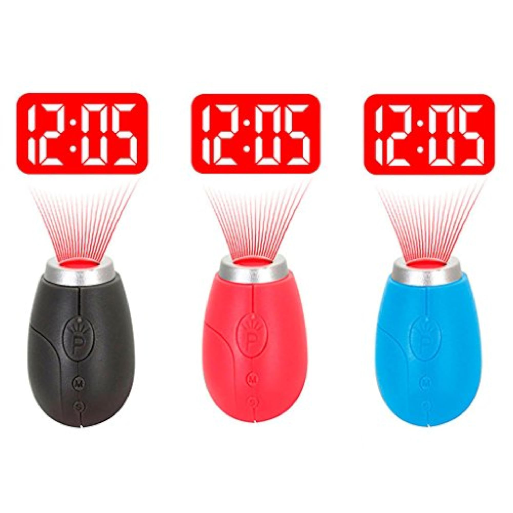 Portable Mini Projection Clock for Travel, LED Projection