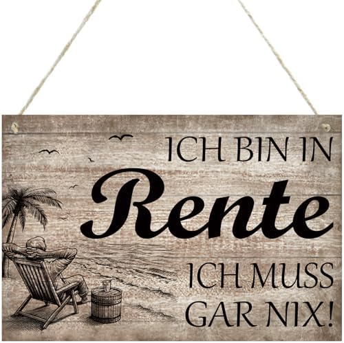 Lustiges Rentner Schneidebrett Mit Spruch - Abschiedsgeschenk Für Kollegen