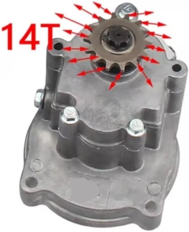 ATV Quad Bike 40-5 40-6 Engine Gearbox Suitable for 43CC 49CC Two-Stroke Four-Stroke(14T)