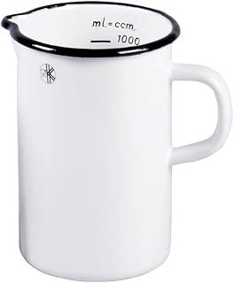 Litermass Brocca, 1,0ltr.10cm, Colore Bianco