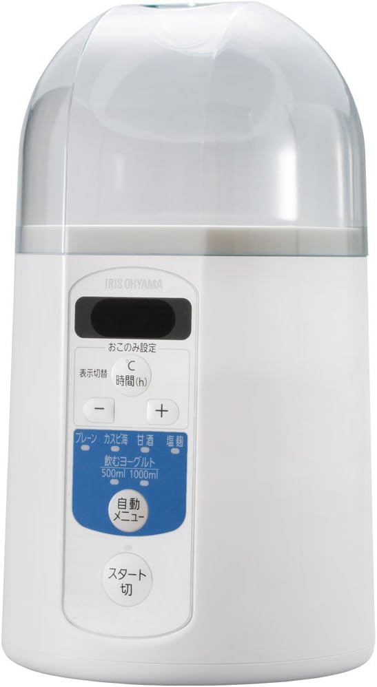 Iris OhyamaYogurt Maker Drink Yogurt Mode Temperature Control Function IYM - 013
