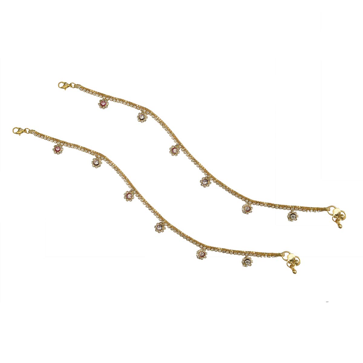 Gold-Plated Anklets for Women