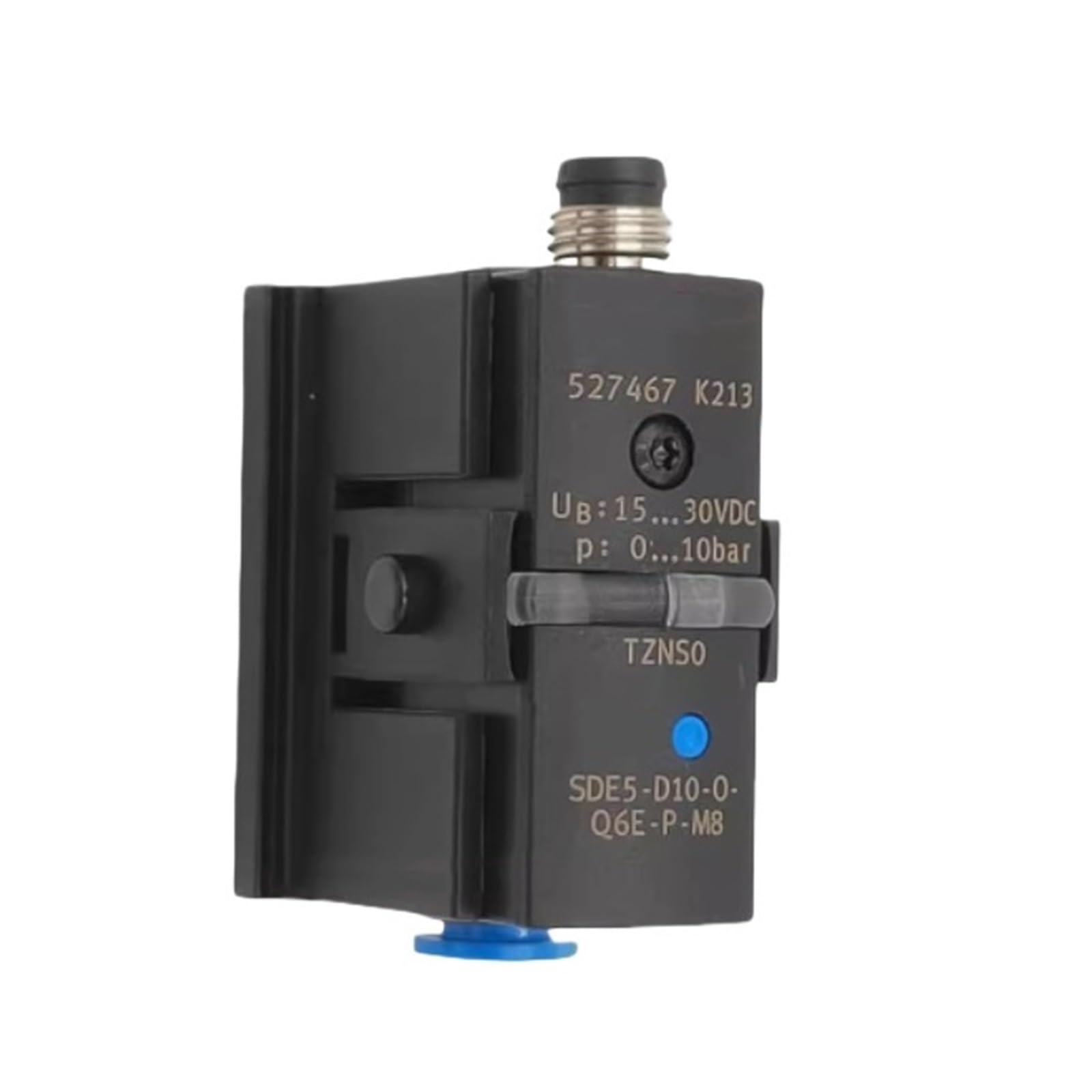 Capteur de pression SDE5-V1-D10-O-FP-Q6E-P-M8 527461 pour système pneumatique