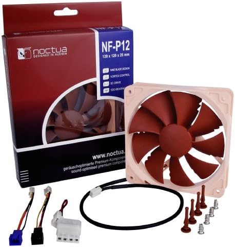 Noctua NF-P12 120 mm Nine Blade SSO Bearing Fan with VCN - Retail