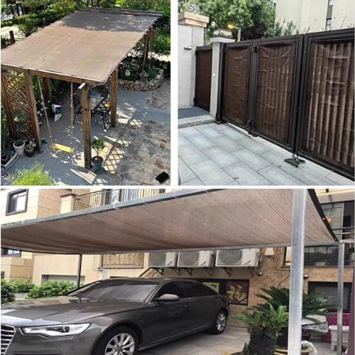 Filet anti chaleur extérieur bâche pergola contre la canicule 5x6m - 6