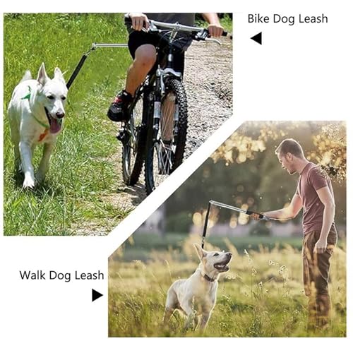 Fixation rétractable de vélo pour chien pour courir sans danger - 8