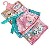 Zapf Creation 828748 BABY born Dirndl Puppenkleidung für besondere Anlässe und Feste, 43 cm, 5-teiliges Set