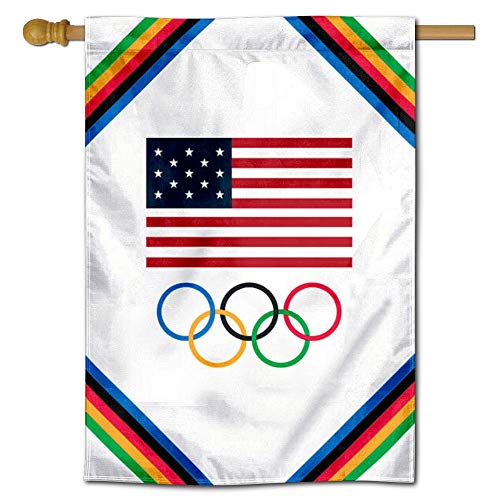 Bannière USA Olympic Rings WinCraft idéale pour décorer votre salon