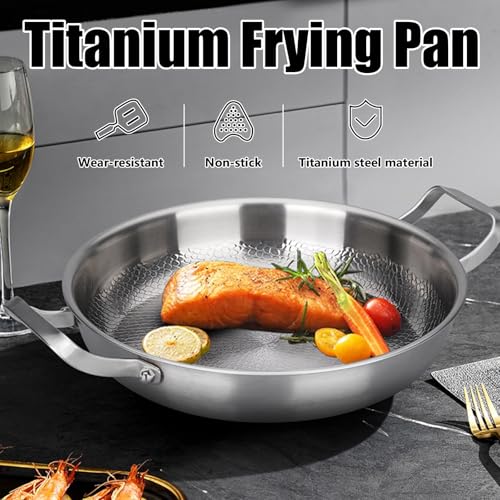 Set de 2 Piezas Wok Titanio 14 pulg y Sartén 10 pulg miniatura 6