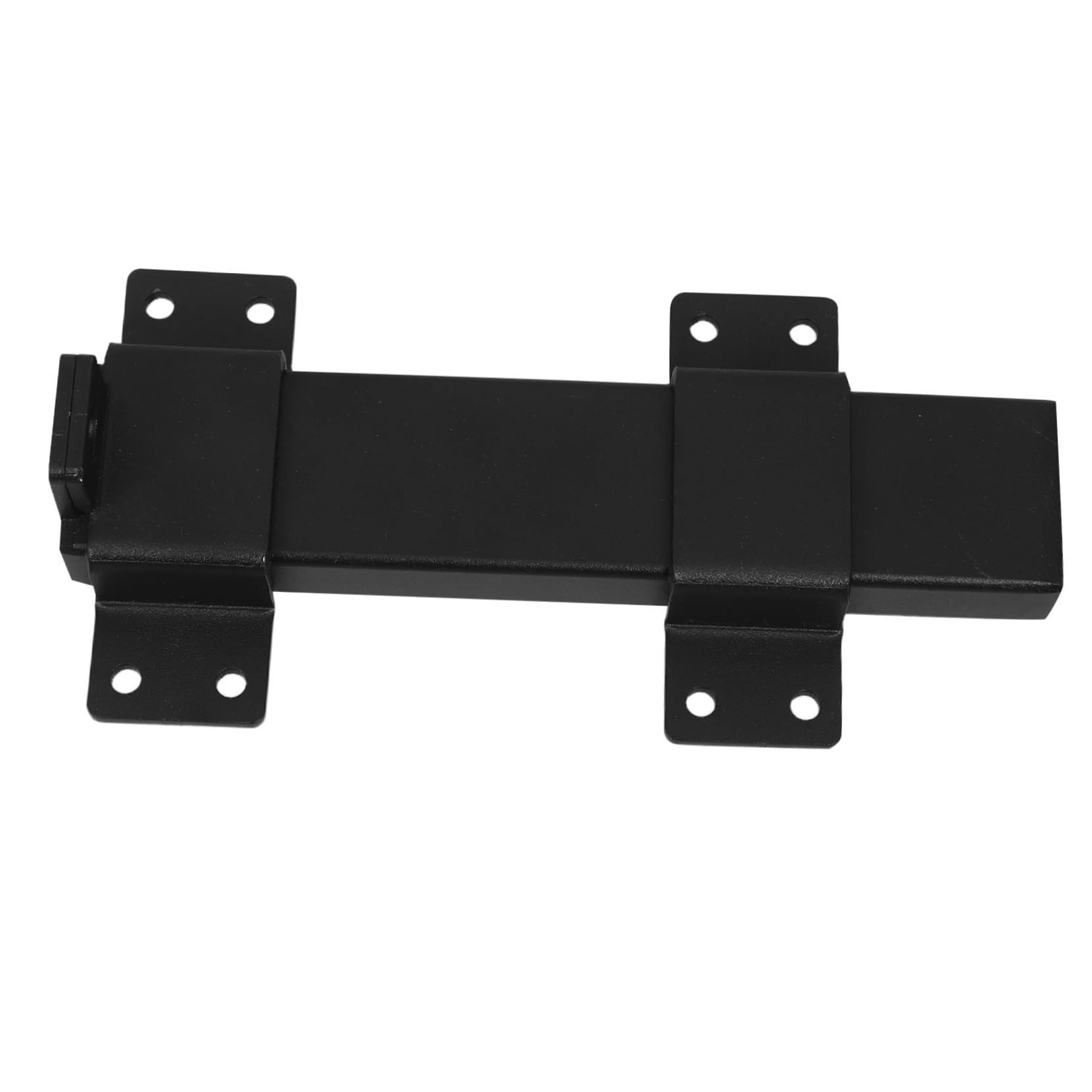 OSALADI Chiusura della porta pesante di rinforzo domestico serratura della porta cancello scorrevole bullone scorrevole Shed Latch Nero