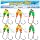 XFISHMAN Pompano Rigs para Pesca en Surf con Anzuelo Círculo y Amplitud Ancha - Paquete de 6 miniatura 1