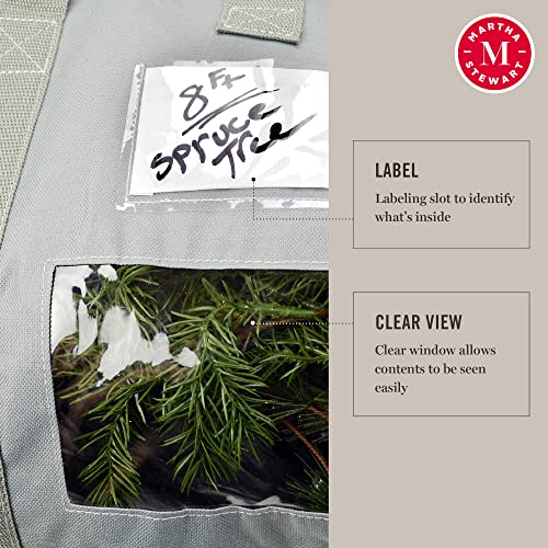 Martha Stewart Christmas Tree Storage Bag Set, 5 Foot, Grey (34854) #TOP3