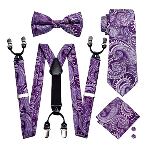 Set de Corbata, Tirantes y Pañuelo para Hombre miniatura 1