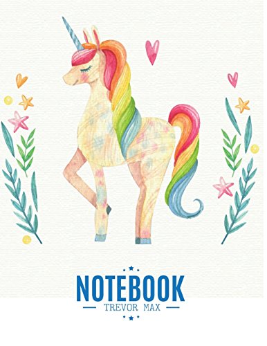 Bild: Notebook: Unicorn art : Journal Dot-Grid,Graph,Lined,Blank No Lined : Book : Pocket Notebook Journal Diary, 110 pages, 8.5
