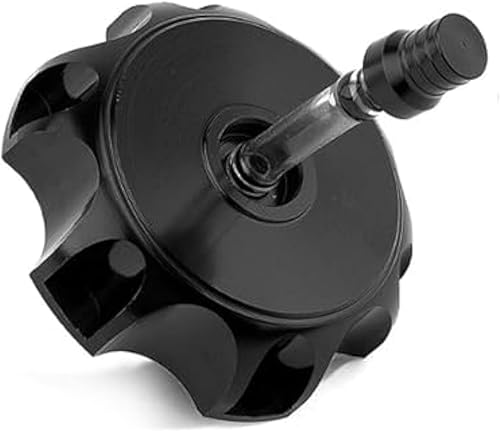 Tapa de tanque de combustible de gasolina, aleación de aluminio CNC, tapa de gas hexagonal para motocicletas de cross con válvula de ventilación