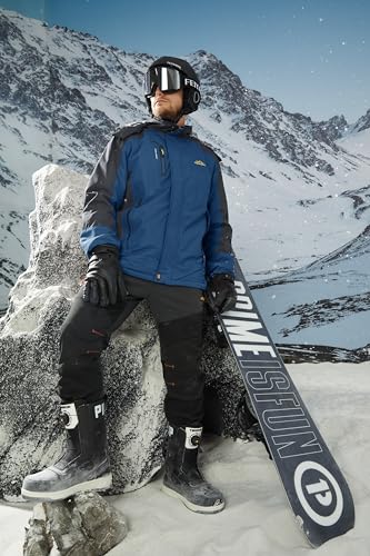 Skijacke für Herren von MAGCOMSEN – Warme und gefütterte Winterjacke