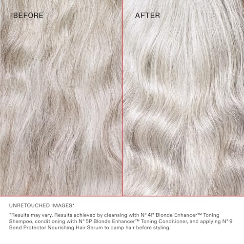 image for Olaplex No. 4P Blonde Enhancing Toning Shampoo, 8.5 Fl Oz + No. 5P Blo