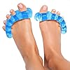 YogaToes® Classic for Women – Small Fits 7 and up Sapphire Blue: Toe Stretcher & Toe Separator. Fight Bunions, Hammer Toes, Foot Pain & More!