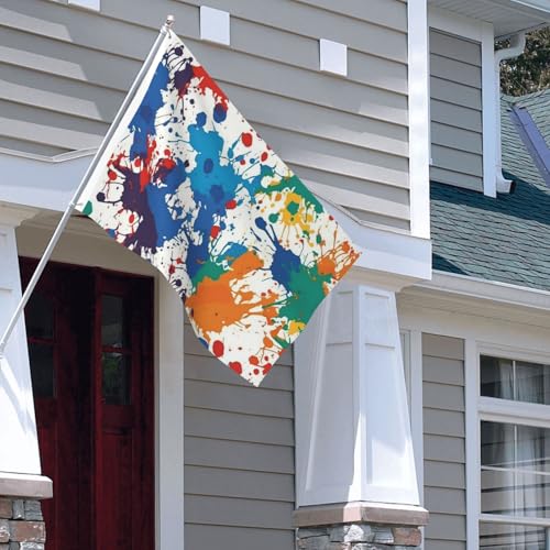 Drapeau extérieur toutes saisons résistant grand format double face