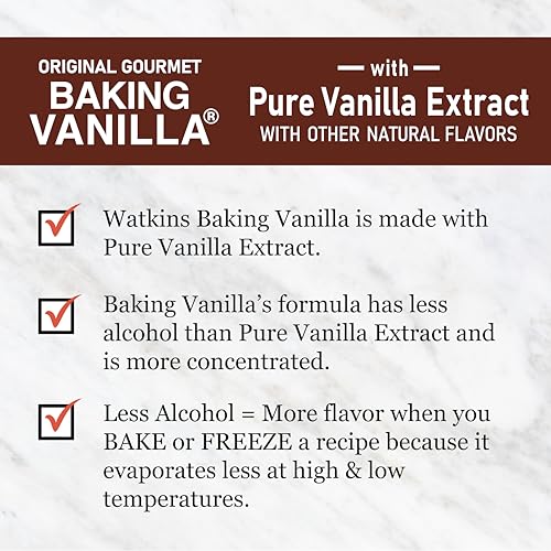 image for Watkins All Natural Original Gourmet Baking Vanilla, with Pure Vanilla