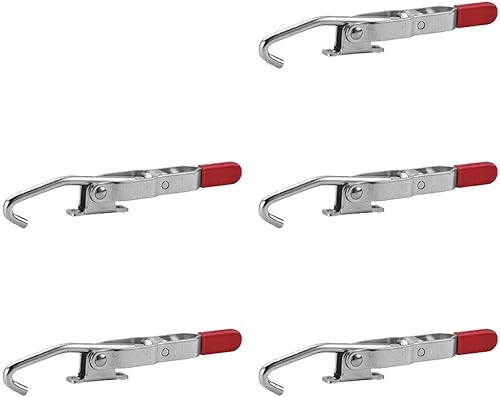 Paquete de 5 abrazaderas de cierre con gancho en J de 375 libras (igual que 351-B)