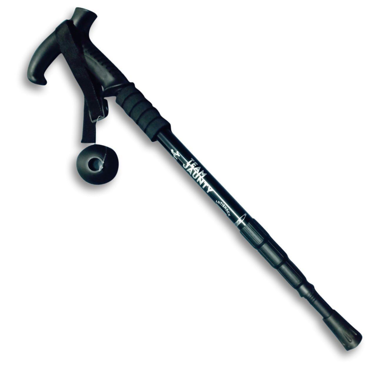 ASTIKAYA Mountain Tech Lightweight Aircraft-Grade Aluminum Trekking Poles with Extended Down Grip Plus Tip Kit (Trakking Poles-2)