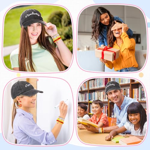 Set de regalo para maestras con gorra y accesorios miniatura 6