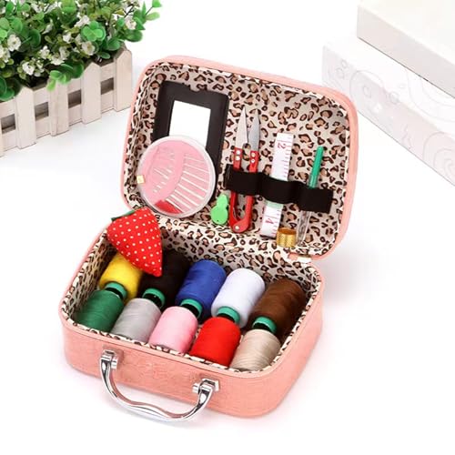Kit de costura compacto para principiantes con estuche de 22 piezas para arreglar ropa 3