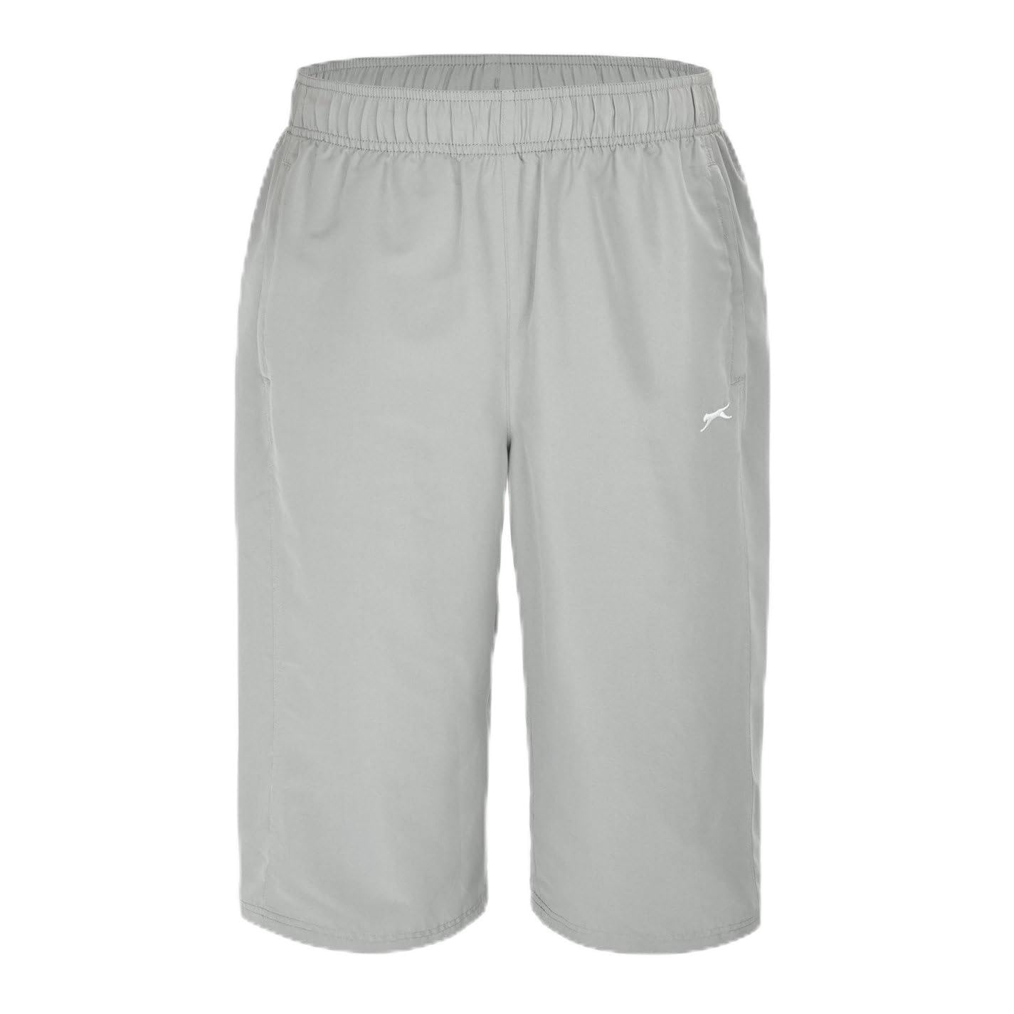 Slazenger Men's Grey Three Quarter Length Tracksuit Bottoms in Size 2XL, Sports Direct