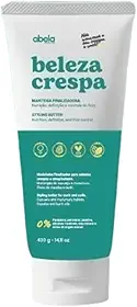Abela Cosmetics Finalizador Beleza Crespa 400g Creme Finalizador para Cabelos Crespos 4A 4B 4C