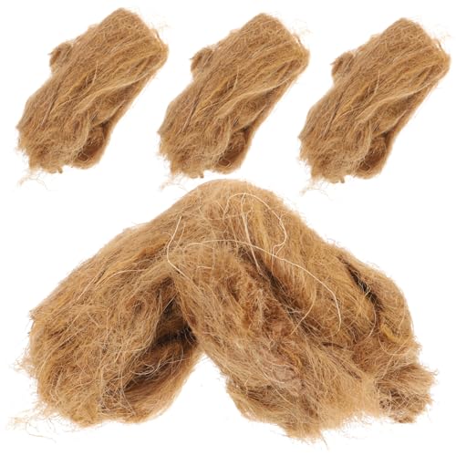 Totority Natural Jute Fire Survival Fire Starter for Camping Easy to Use Emergency Flame Tools