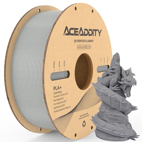 Aceaddity PLA+ Filament 1.75mm, Tougher and Stronger 3D Printer Filament, Dimensional Accuracy...