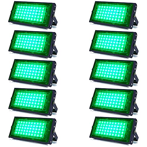 Image of MLD 20W Led Flood Light AC 220V Waterproof Brick focus Floodlights for indoor outdoor Lights | Green | 20 Watt | Pack Of 10