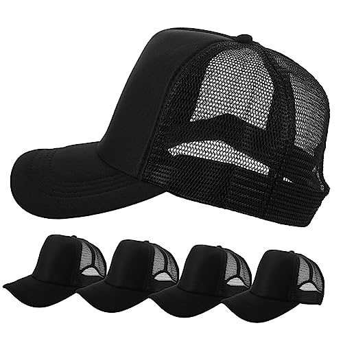 Casquettes de baseball sublimables avec maille respirante et structure légère